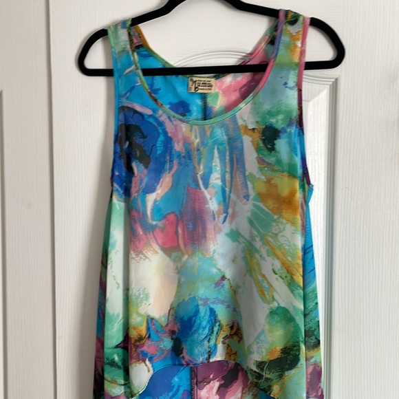 Show Me Your Mumu Painted Lady High Low Tank - Picture 3 of 5